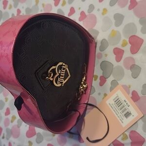 NWT Juicy Couture  Black Heart Mini Bag